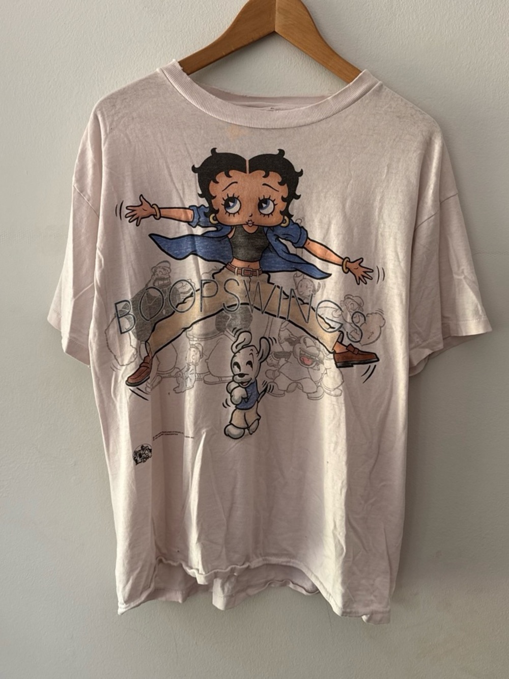 Vintage 90s Betty Boop Big Graphic Y2K Double Sided Single Stitch Tee
